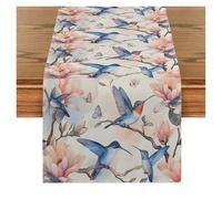 Chemin de Table Chemin de Table Aquarelle Cuisine Salle à Manger décoration chemins décorations Vacances décor Chambre(ZQTE0462(4),180-33cm 70-13inch)