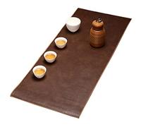 Chemin de Table Chemins de Table en Cuir PU - Double Face Tapis de Table Imperméable pour Intérieur ou Extérieur, Nappe de Table Basse de Cuisine, Facile À Nettoyer ( Size : 50x100cm/19.7x39.4in )