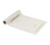 chemin de table communion laurrier or 28cmx5m lin - arty fetes factory 95882 Gris G