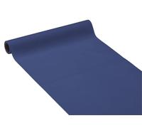 Chemin de Table en Airlaid - Toucher Textile Bleu Nuit - Certifié FSC - 0,40x4,80m - Le Nappage