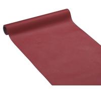 Chemin de Table en Airlaid - Toucher Textile Bordeaux - Certifié FSC - 0,40x4,80m - Le Nappage