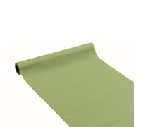Chemin de Table en Airlaid - Toucher Textile Olive - Certifié FSC - 0,40x4,80m - Le Nappage