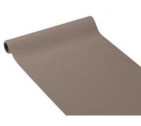 Chemin de Table en Airlaid - Toucher Textile Taupe - Certifié FSC - 0,40x4,80m - Le Nappage