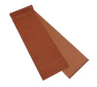Chemin de Table en Bambou 2m X 30cm, Rouleau Brun Clair | Découpable à Taille, Protection de Surface, Rangement Pratique, pour Fête et Bar