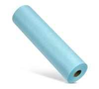 Chemin de table en non-tissé, bleu ciel, 30 cm x 30 m, semi-transparent | Moderne, indéchirable, rouleau pour mariages, anniversaires, fêtes, baptêmes et décoration, intérieur et extérieur