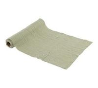 chemin de table gaze de coton 30cmx3m vert-de-gris - arty fetes factory 95192 Vert G