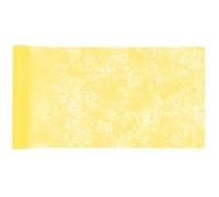 chemin de table intissé élégance 30cmx10m jaune - C3030121 Chaks Jaune