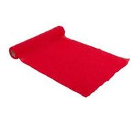 chemin de table mousseline rouge lavable 28cmx5m - artifetes 91118 Rouge G