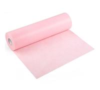 Chemin De Table Non-Tissé Rose 30 Cm x 30 M, Rouleau 30 G/M²