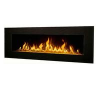 CHEMIN'ARTE Cheminée électrique LEDs Effet Flammes Volcano 5XL 182cm Murale Grande Taille 2000w - Télécommande - Technologie CHEMIN'ARTE