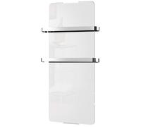 Chemin'Arte - Radiateur sèche-serviette électrique 175 - 1200 W - blanc - Vertical - 2 barres