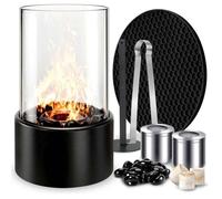 Cheminée au bioéthanol, cheminée à l'éthanol de table, cheminée de table, cheminée de table portable, poêle d'extérieur, cadeau,