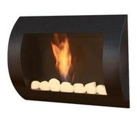 Cheminée bioethanol Classic Murale - Noir Noir G