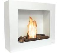 Cheminée murale bioéthanol - Purline Limited Edition BESTBIO - Blanc - Flamme réglable - 1 75 kW