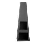 Cheminée de jardin Markone 203-3 (grille) : 40 x 40 x 118 cm