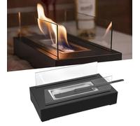 Cheminée de table à l'éthanol - HENGMEI - HENGMEI - Blanc et noir - Intérieur et extérieur