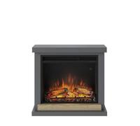 Cheminée électrique décorative ""Hagen"" Gris foncé - Powerflame