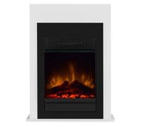 Cheminée électrique Dimplex Bellini Weiß mit Front in Schwarz