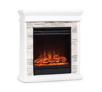 Klarstein Beerenberg 1800W 60cm Cheminée électrique Blanc