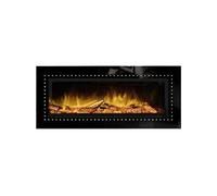 Cheminée électrique Wodtke feel the flame No.1 prime Dekorblende schwarz Swarovski Kristalle