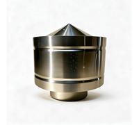 Cheminée, poêle à bois, accessoires de cheminée, extracteur de cuisine | Ce bouchon de cheminée en acier inoxydable 304 protège votre grille d'aération de la pluie, de la neige et des feuilles tout