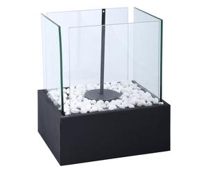 Cheminée rectangulaire de terrasse