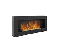 DIVINA FIRE DF91022 cheminée Intérieure Cheminée encastrable Bioéthanol Noir