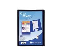 EXACOMPTA Chemise de présentation polypropylène souple Krea Cover - A4 - Noir