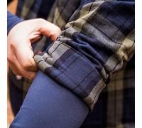 Chemise à carreau homme NEO TOOLS 81-541 bleue olive noire/Taille:XL