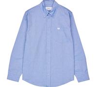 Chemise à manches longues Makia, modèle phare, couleur bleu, taille XL, pour homme