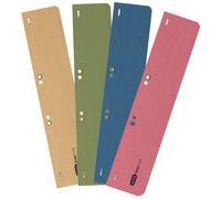 chemise à oeillet A4 en carton manile, 250 g/m2, bleu,