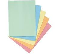 Exacompta - Chemise à rabat latéral 24 x 32 cm - Couleurs assorties - Paquet de 50