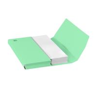 Chemise à soufflet Oxford VIP 25 x 32 cm vert pastel - Paquet de 50