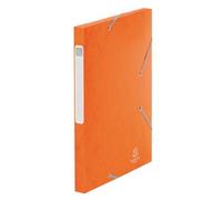 Chemise box Cartobox Exacompta 24 x 32 cm dos 2,5 cm - orange