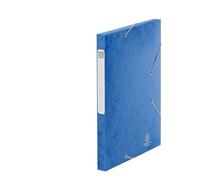 Chemise box Cartorel 24 x 32 cm dos 2,5 cm - bleue