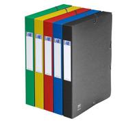 Chemise box Oxford Eurobox 24 x 32 cm dos 4 cm - couleurs assorties