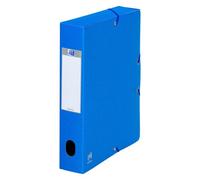 Chemise box Oxford Eurobox 24 x 32 cm dos 6 cm - bleue