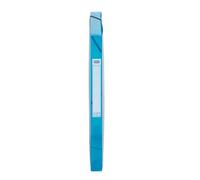 Chemise box plastique translucide Oxford 24 x 32 cm dos 2,5 cm coloris assortis