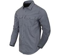 Chemise Covert Concealed Carry Helikon-Tex - Phantom Grey Checkered S