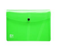 Chemise de présentation à pression Oxford Hawai 18 x 25,5 cm couleurs assorties