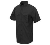 Chemise Defender Mk2 PolyCotton Ripstop Short Sleeve Helikon-Tex - Black 3XL