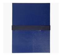 Chemise dos extensible balacron et sangle scratch. - Bleu foncé