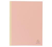 Chemise dos toilé Exacompta Forever 24 x 32 cm dos 3 cm - Paquet de 25 - Rose