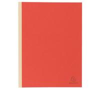 Chemise dos toilé Exacompta Forever 24 x 32 cm dos 3 cm - Paquet de 25 - Rouge