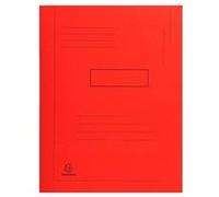 Chemise dossier 2 rabats Forever® EXACOMPTA rouge 24 x 32 cm