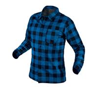 Chemise en flanelle, bleu marine, taille S