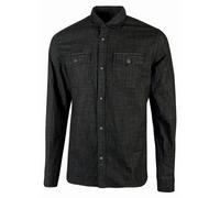 Chemise en jean U-Power Maple, couleur : noir carbone, taille : S