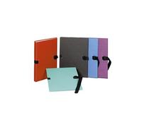 Exacompta - Chemise dos extensible N'Clip A4 24 x 32 cm - Rabat - Couleurs assorties