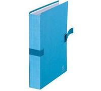Chemise extensible carton Exacompta dos 12 cm - bleue - Lot de 10 G