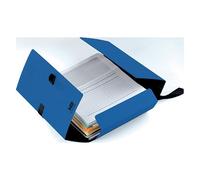 Chemise extensible Clip and Go Oxford 24 x 32 cm - bleue